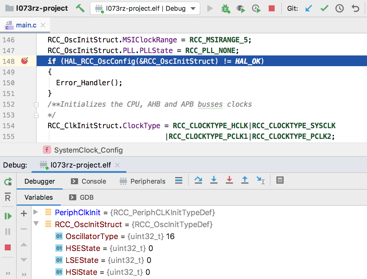 Peripheral register view on PIO debugger not updating - Debugging -  PlatformIO Community