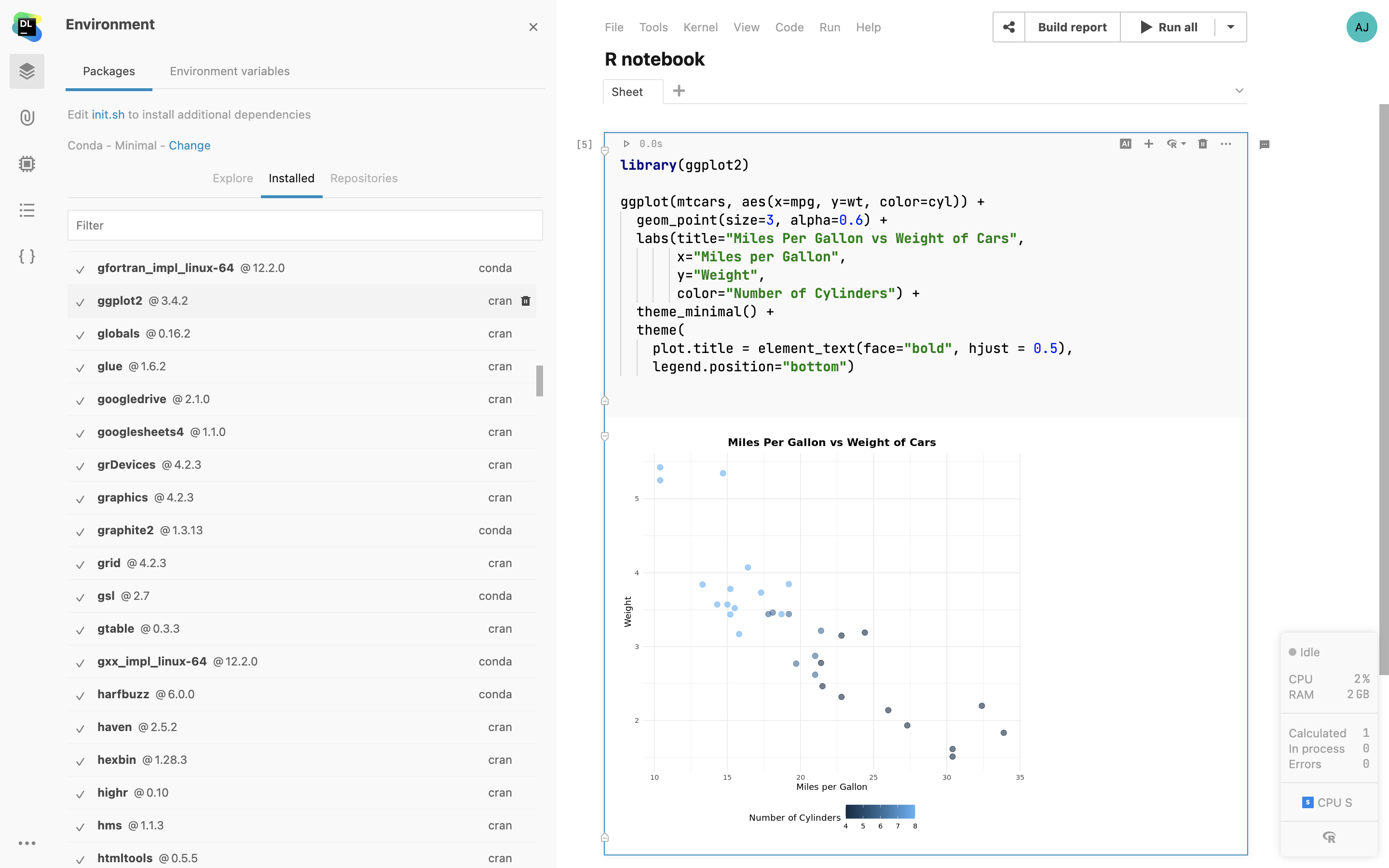 Native R package support