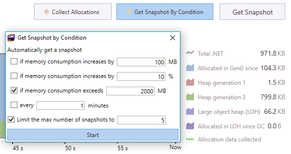 Erhalten Sie automatisch Snapshots