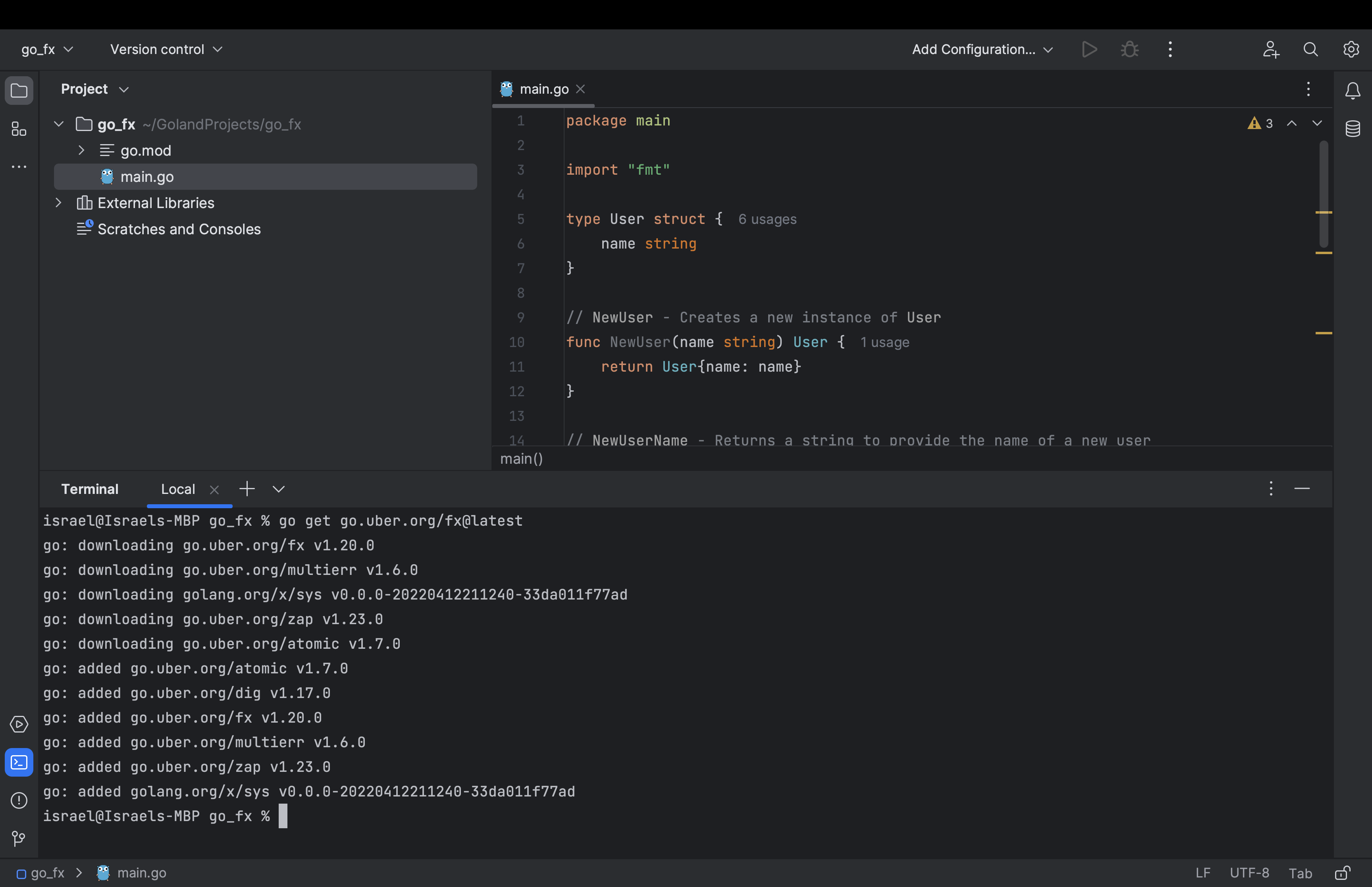 Get Fx terminal result