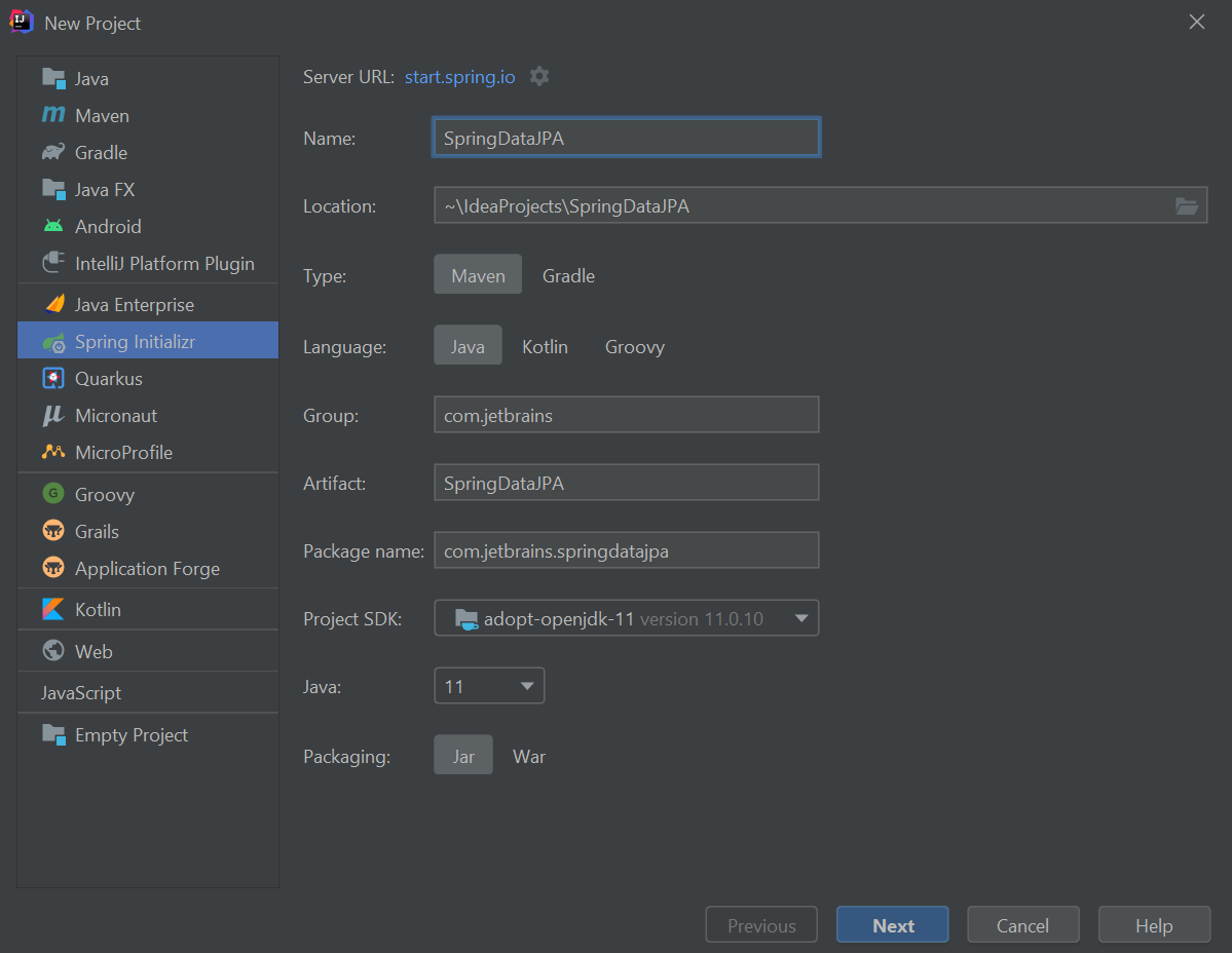 Configure spring boot hot sale in intellij