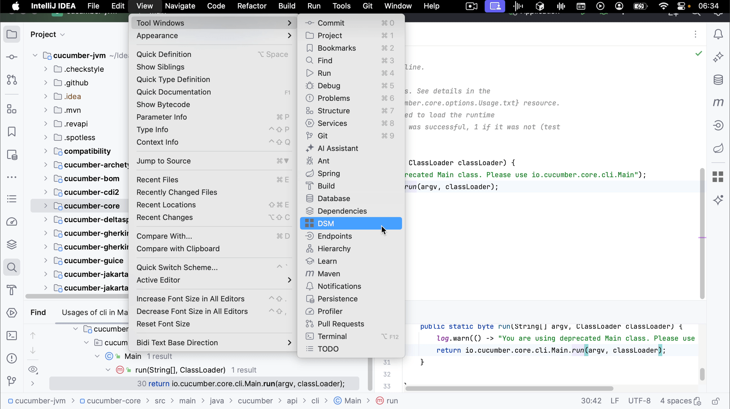 Reopen Dependency Matrix