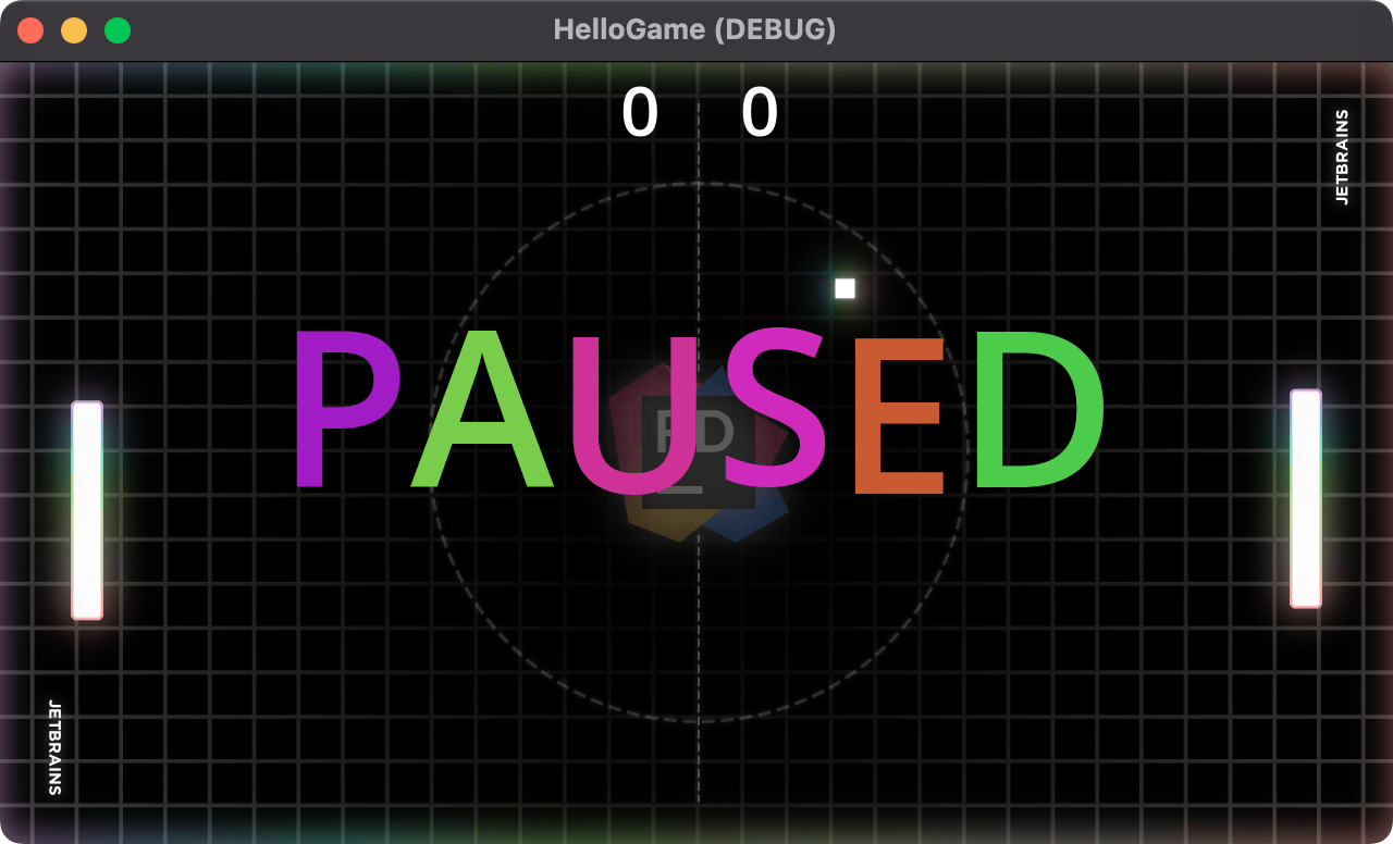 paused game with pause text