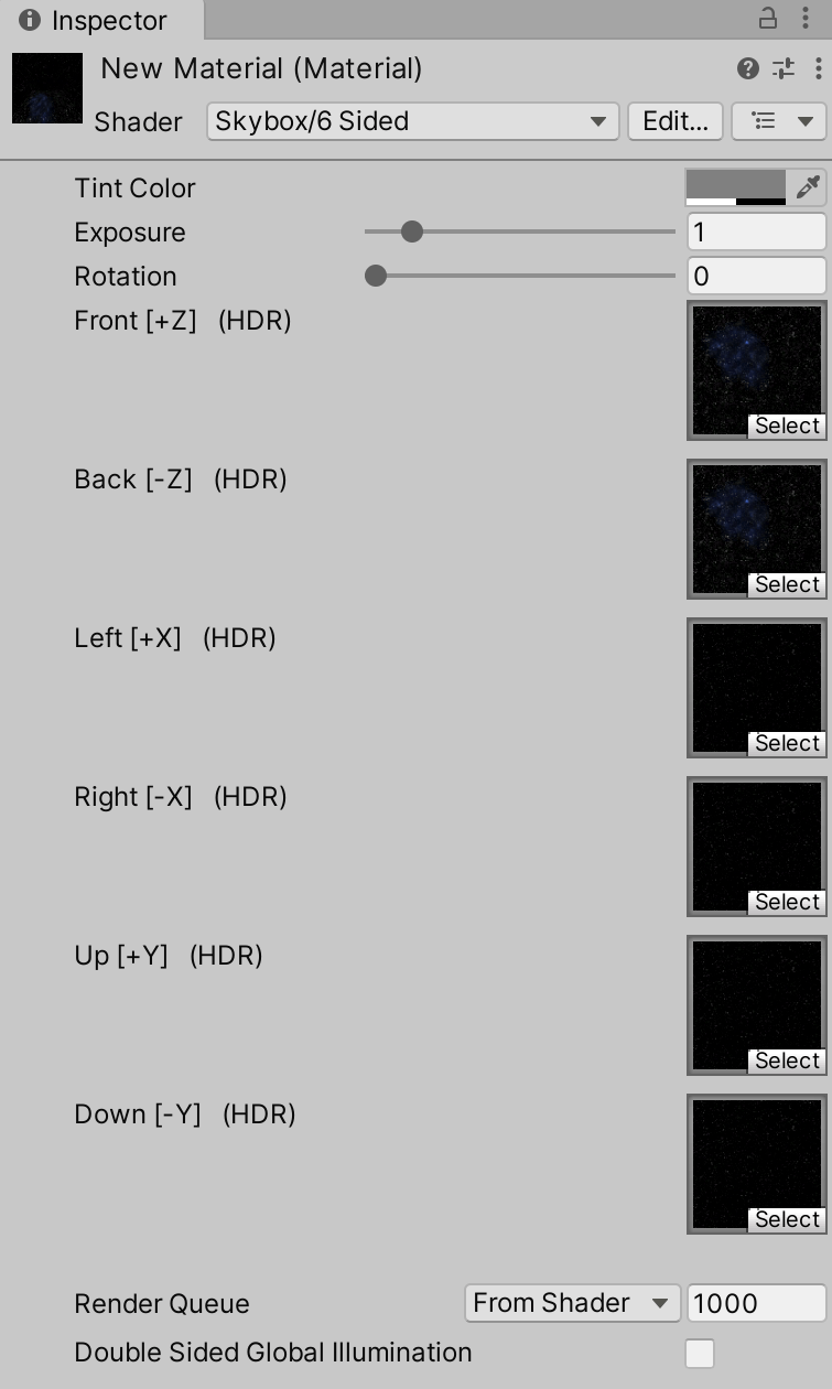 Creating a starfield skybox - JetBrains Guide