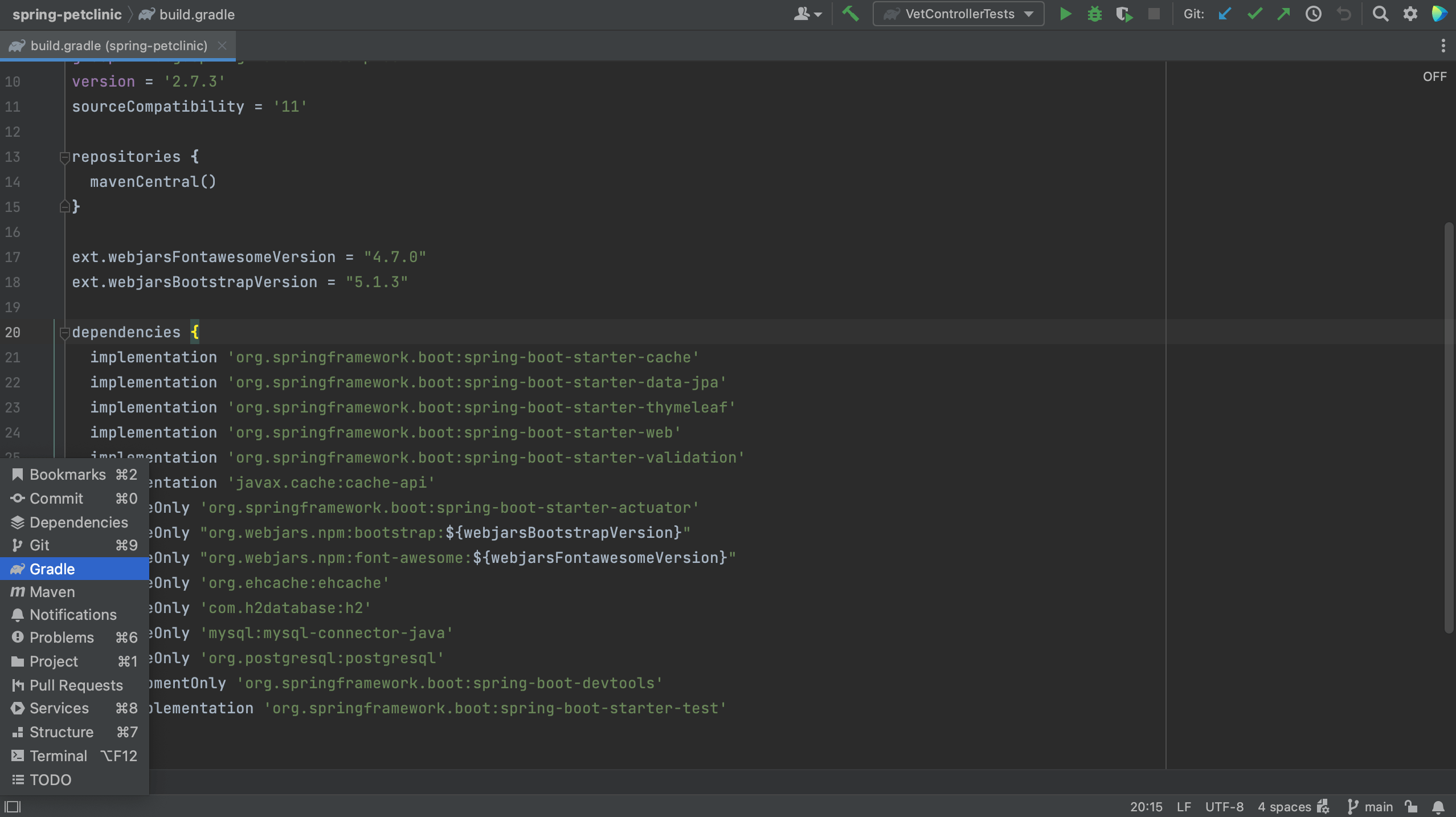 Quick Launch Gradle