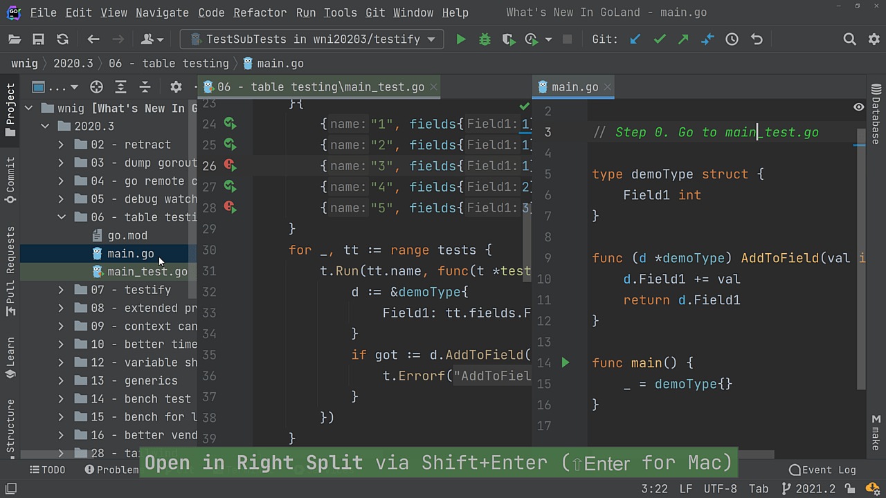 Open File in Split Editor