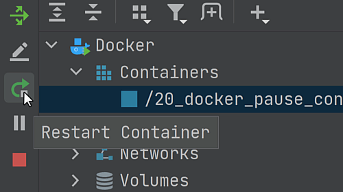 Restart a Running Container