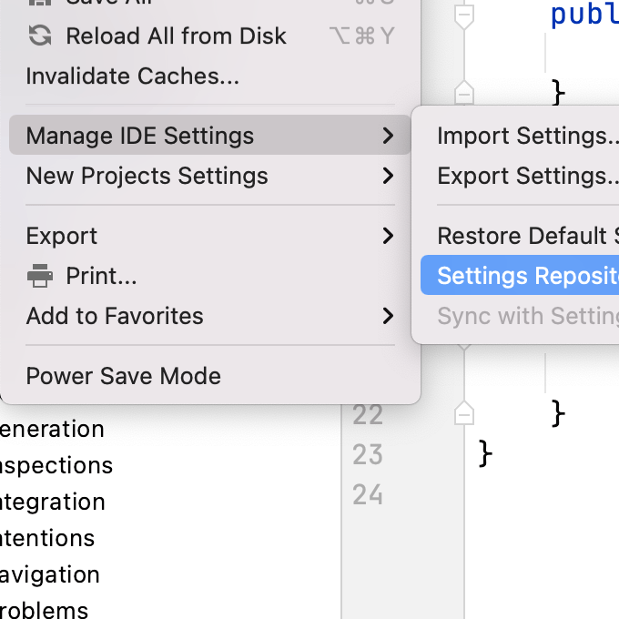 Sharing IntelliJ IDEA Settings