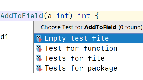 Generate a Test for an Element