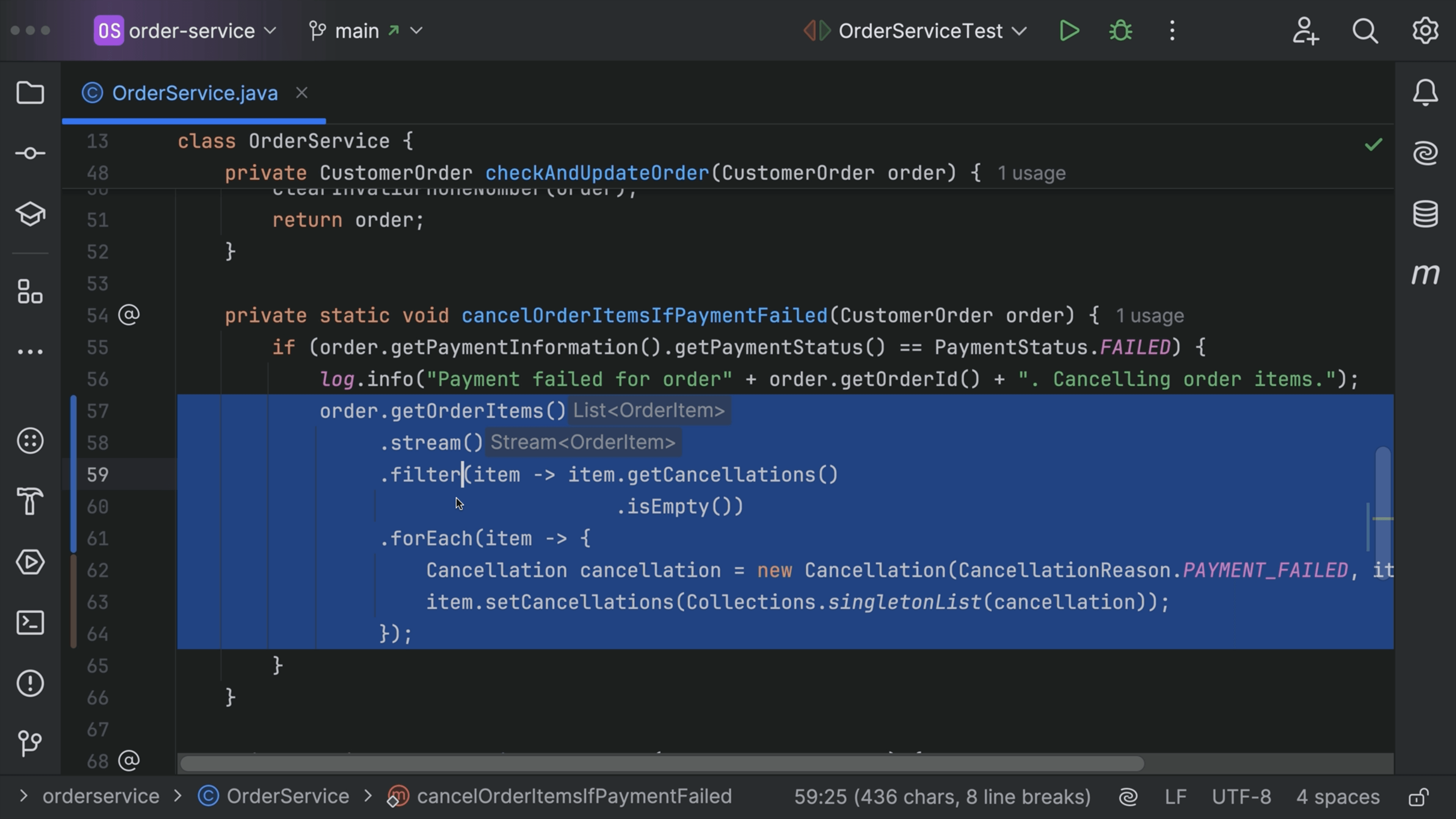 Wrap Chained Method Calls