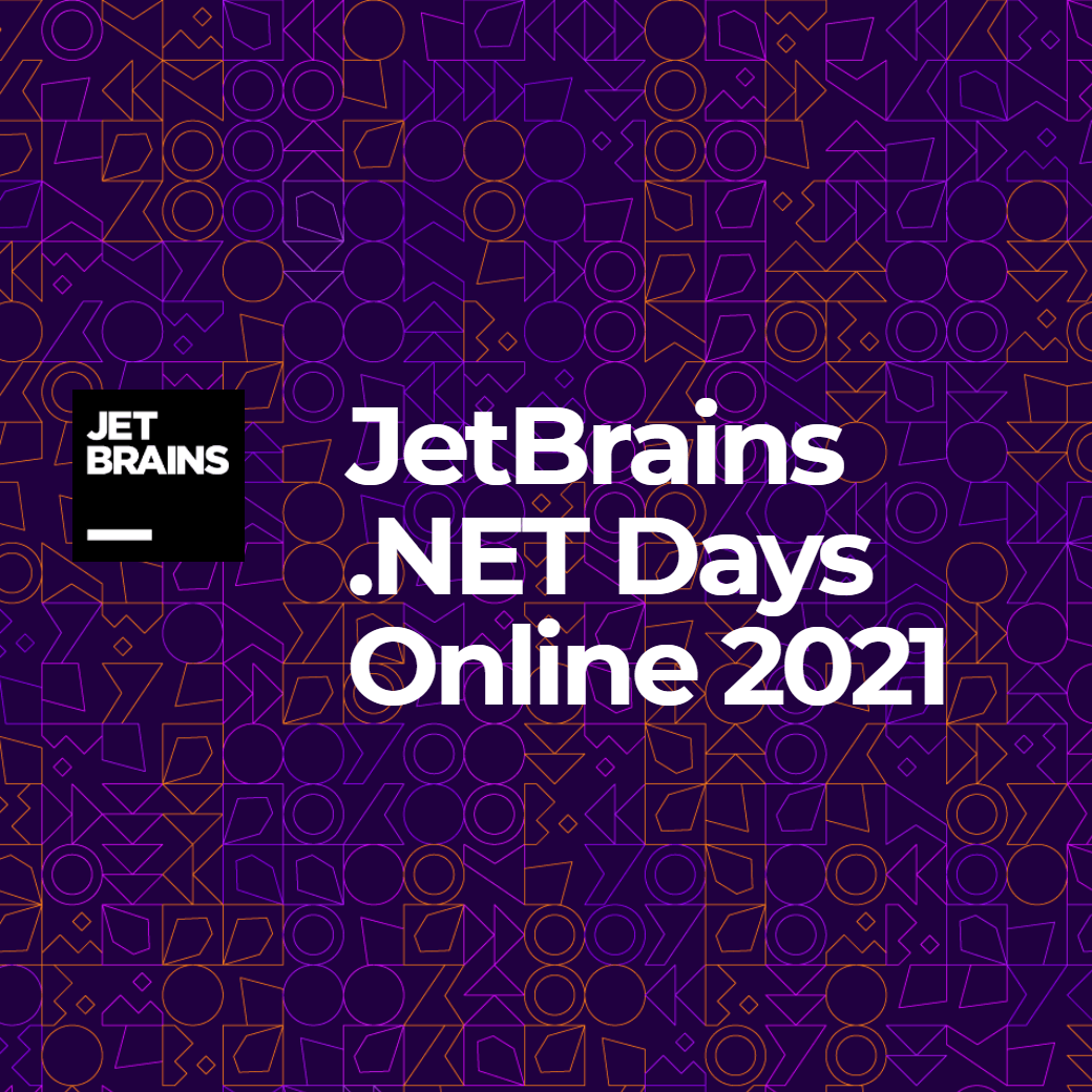 JetBrains .NET Days Online 2021