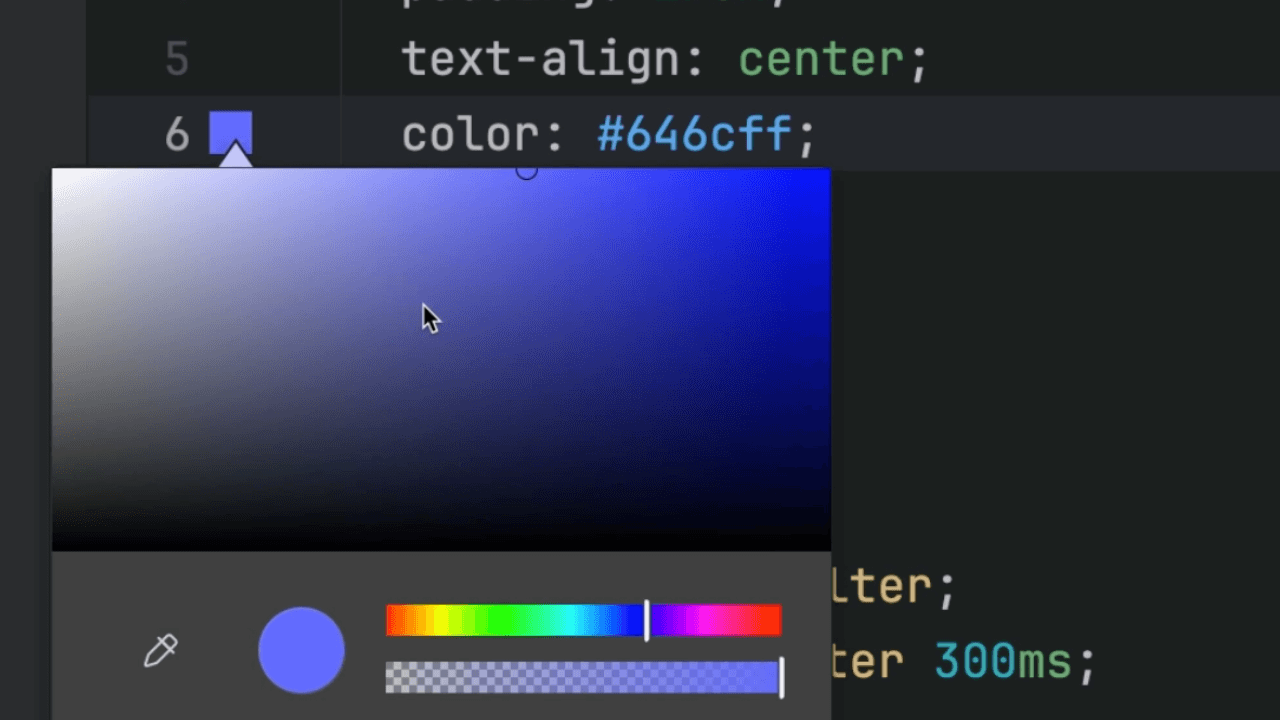 Show CSS Color Preview