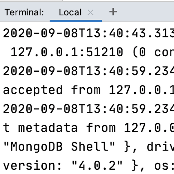 Opening more terminal sessions