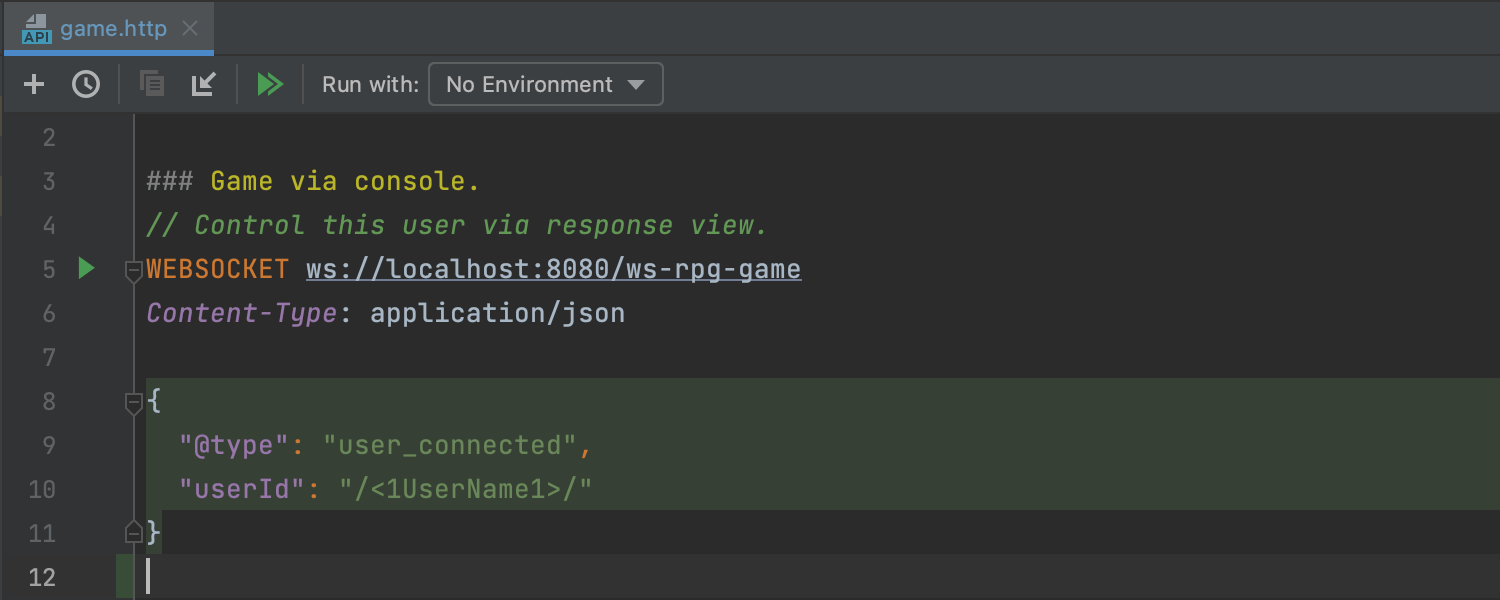 Prise en charge des points de terminaison WebSocket dans le client HTTP