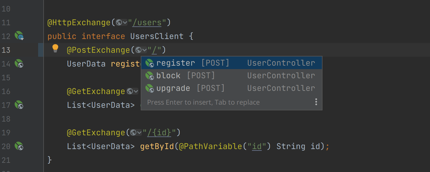 Suporte para novos clientes HTTP declarativos no Spring 6