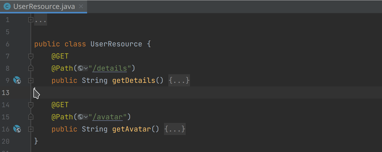 Mejora de la compatibilidad con los puntos de conexión de JAX-RS