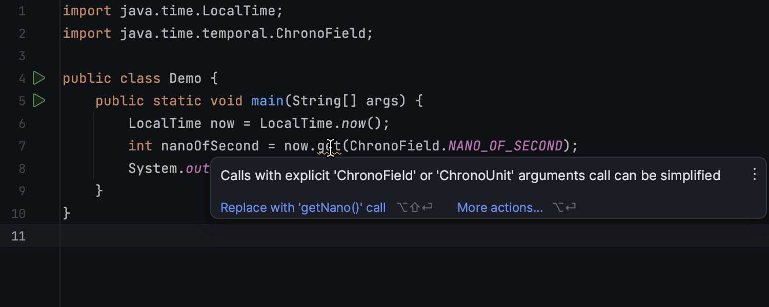 Nouvelles inspections et autres améliorations de l'analyse du code