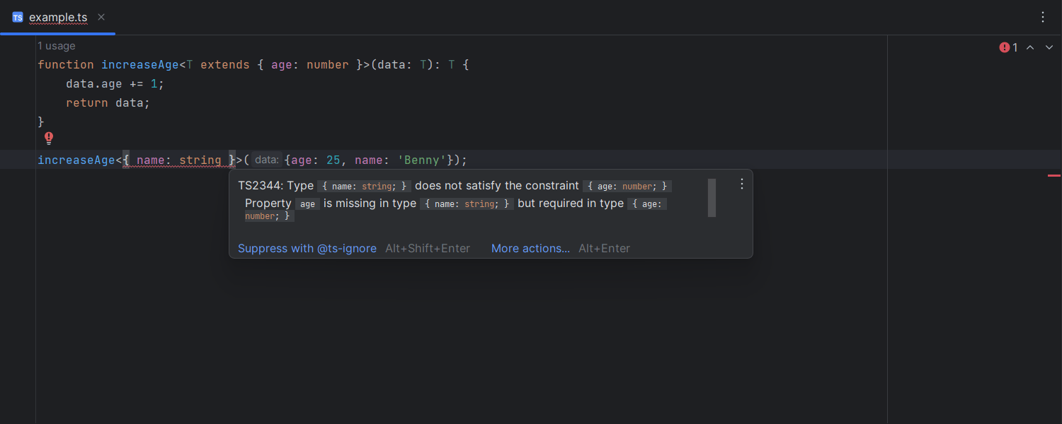 Improved error formatting in JavaScript and TypeScript