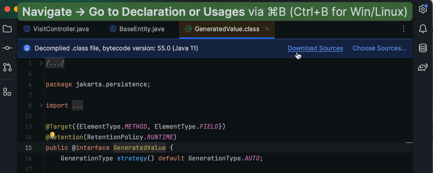 Accélération de l'importation et de l'indexation Gradle