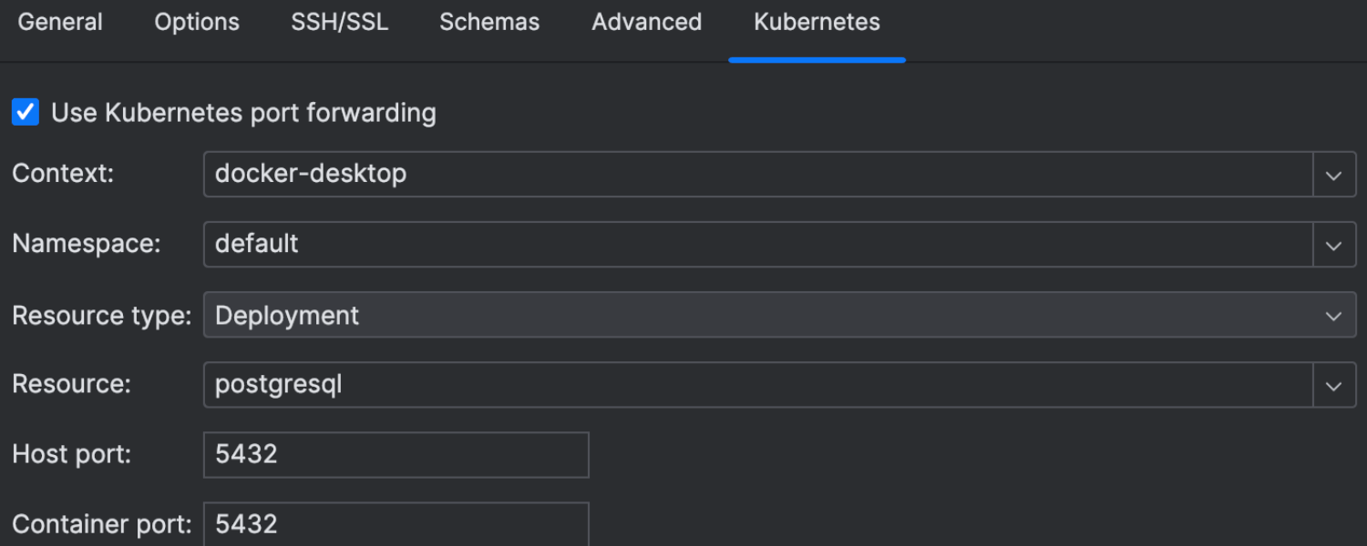 Trabajar con bases de datos en Kubernetes