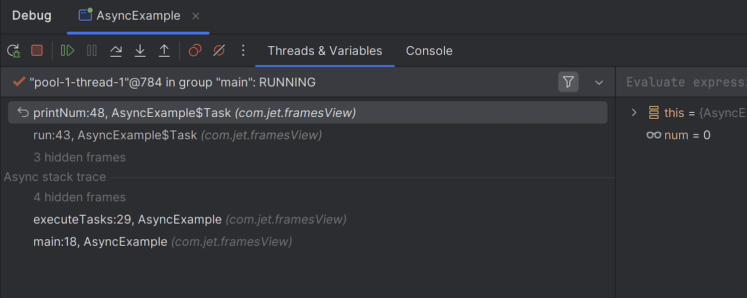 Folding library calls in the call stack