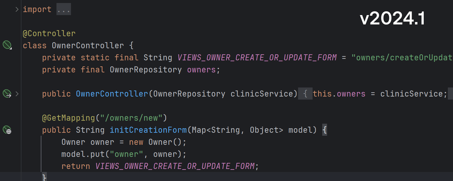 インデックス作成中に Java と Kotlin に使用できるIDE 機能