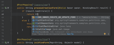 edit code completion in intellij webstorm