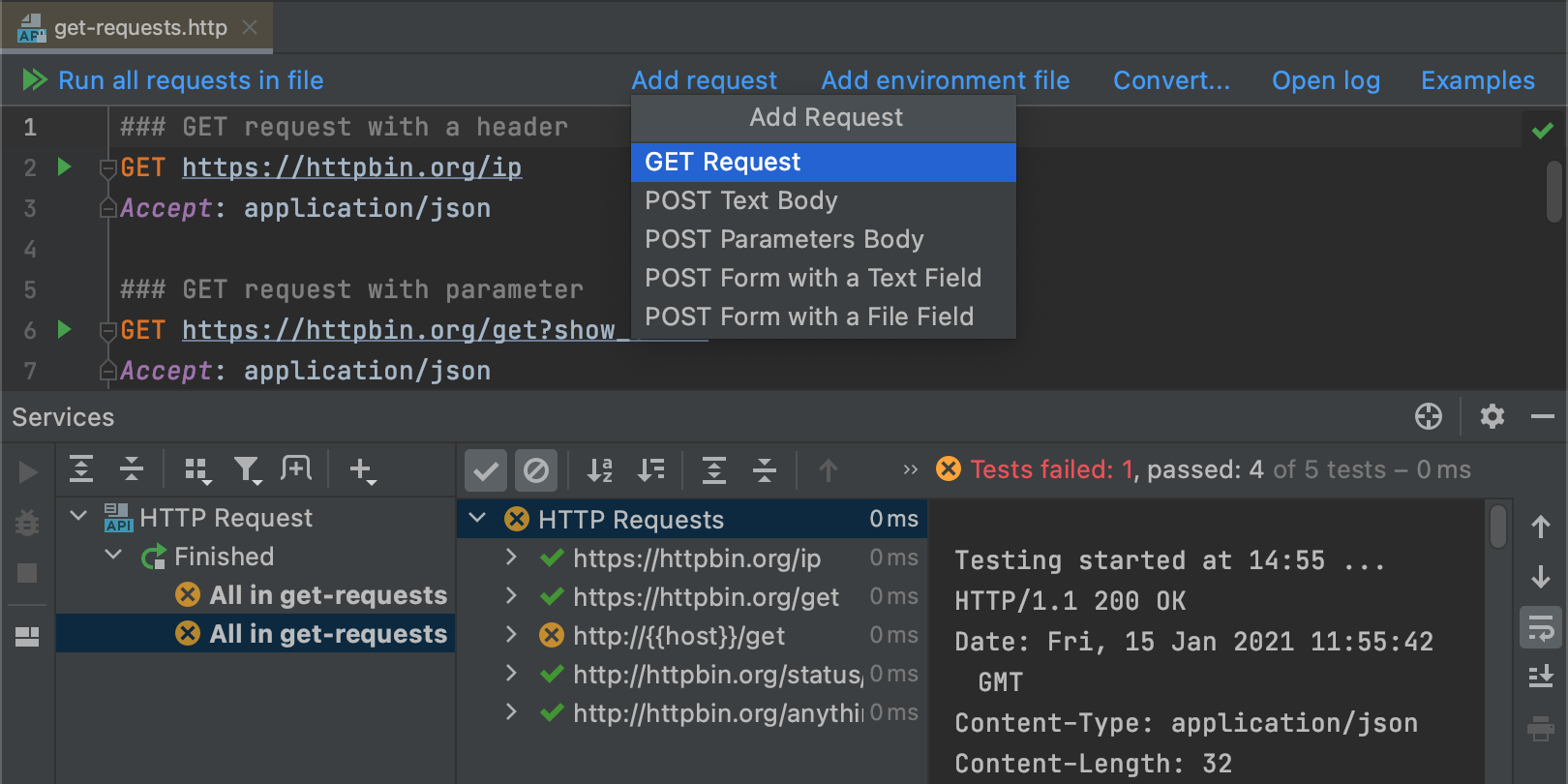 http client in c