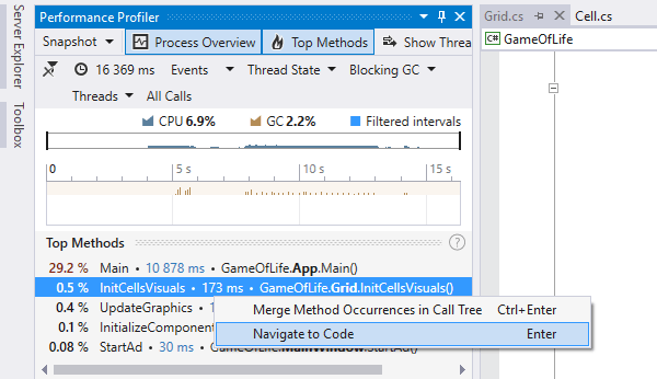 visual studio for mac profiler