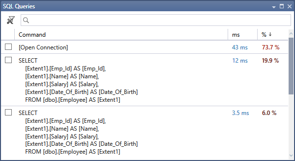 Analyser des requêtes SQL lentes