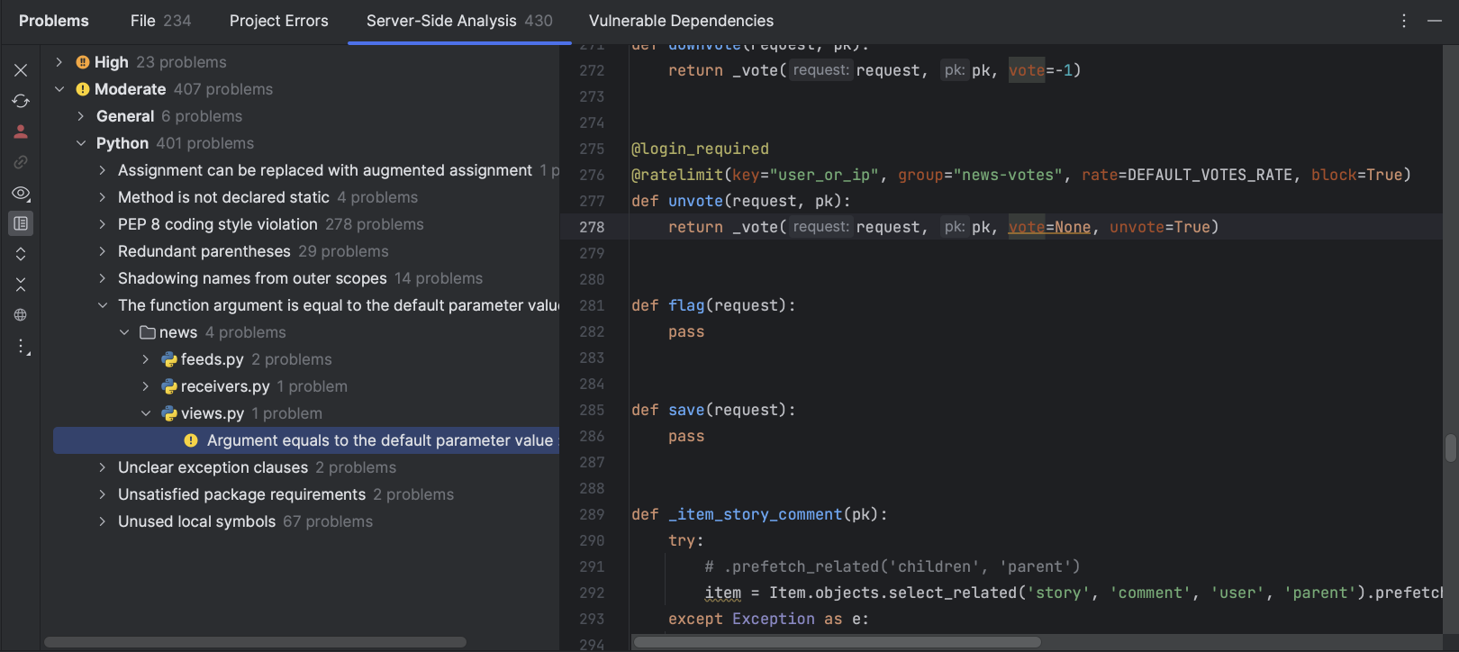 Codequalitätsplattform Qodana integriert