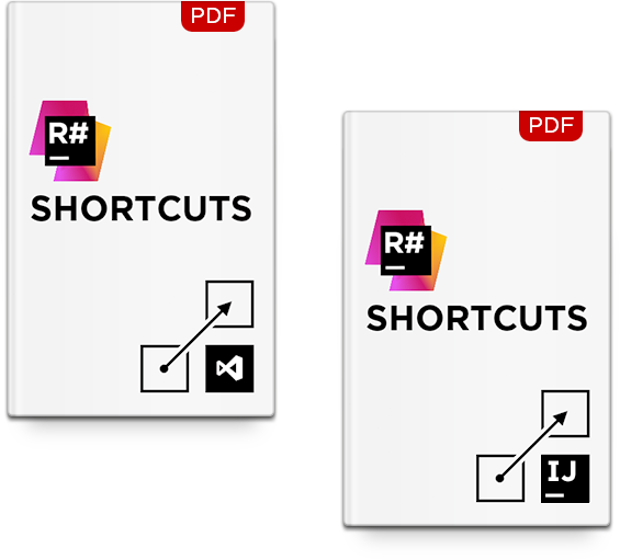 visual studio shortcuts resharper