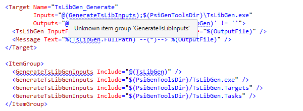 Resaltado de errores en scripts de compilación