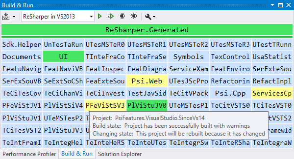 ReSharper 빌드