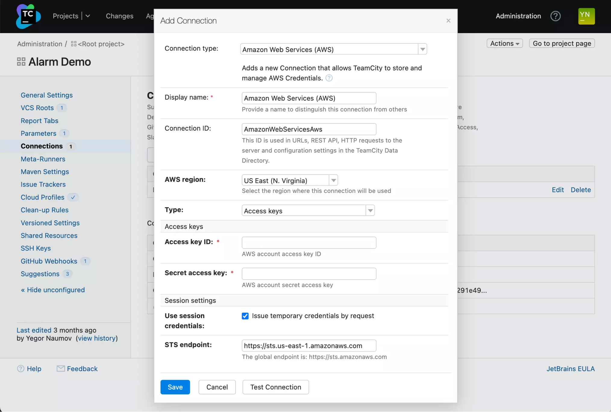 Teamcity AWS Integration image