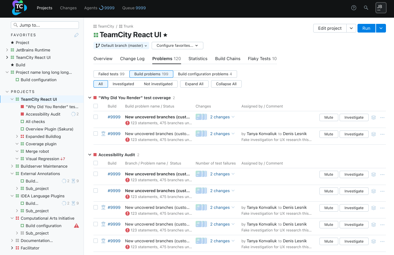 Problèmes de build