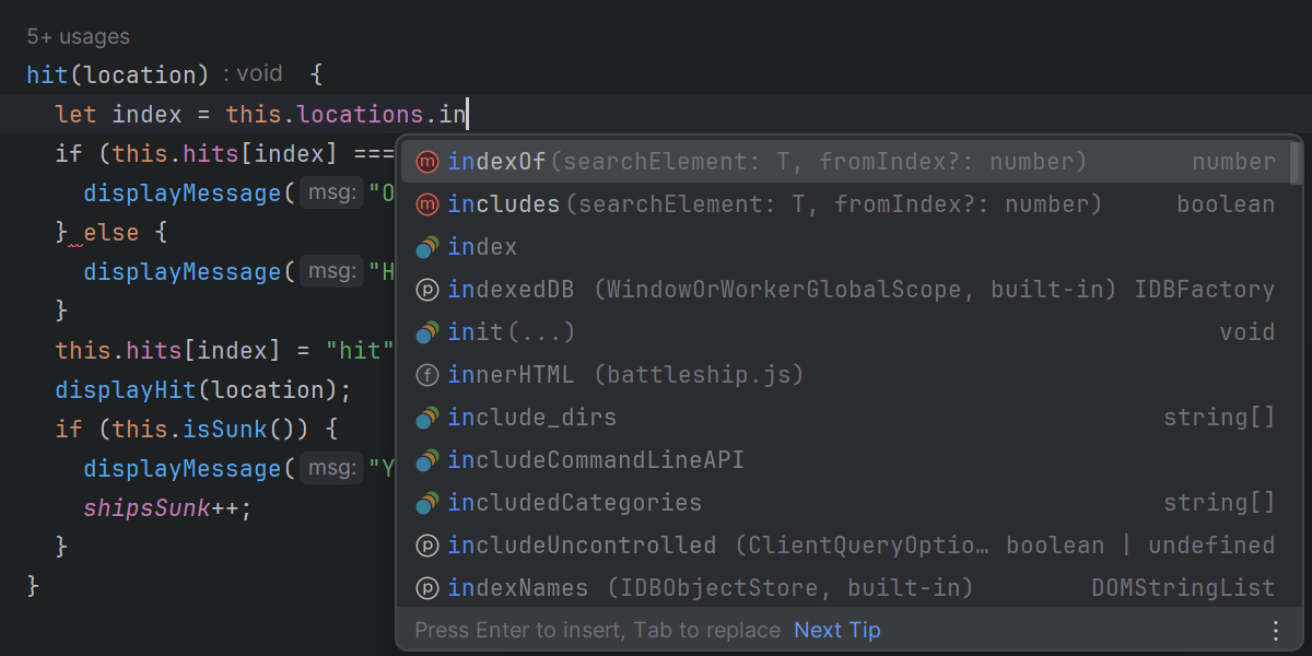 Saisie semi-automatique du code