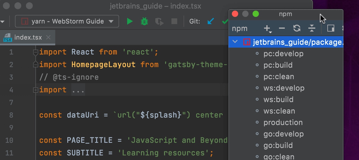 jetbrains webstorm hateoas