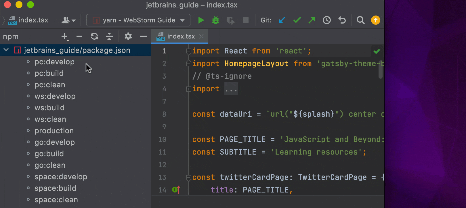 webstorm search all files
