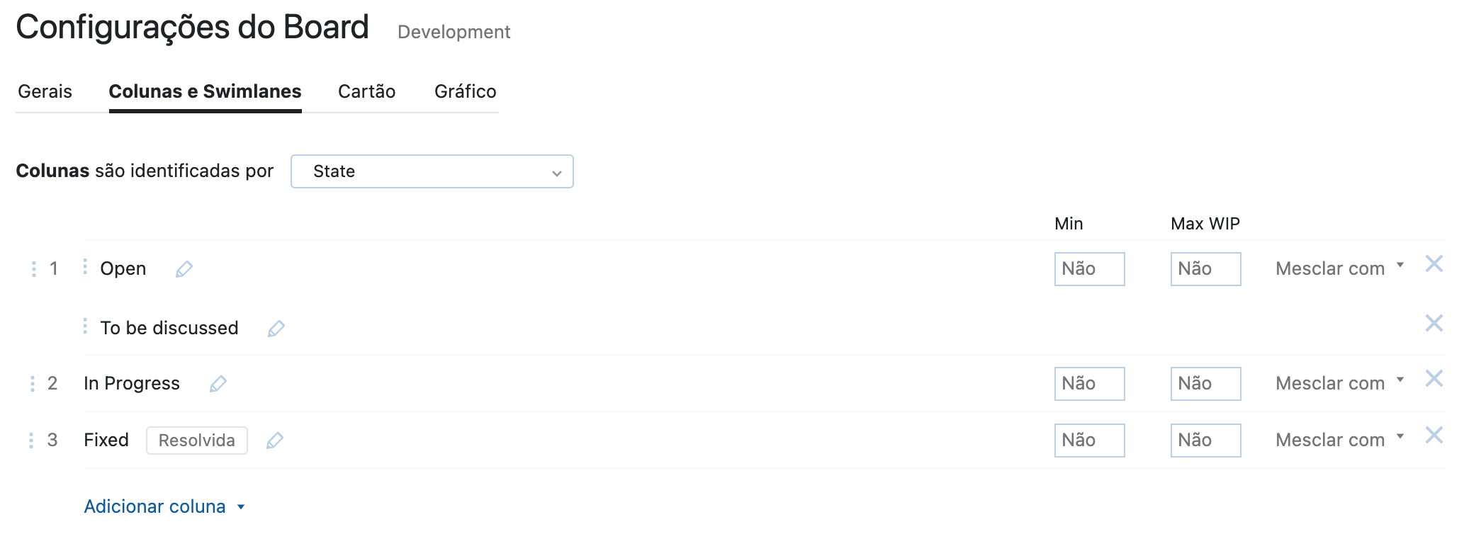 Visualize seu workflow