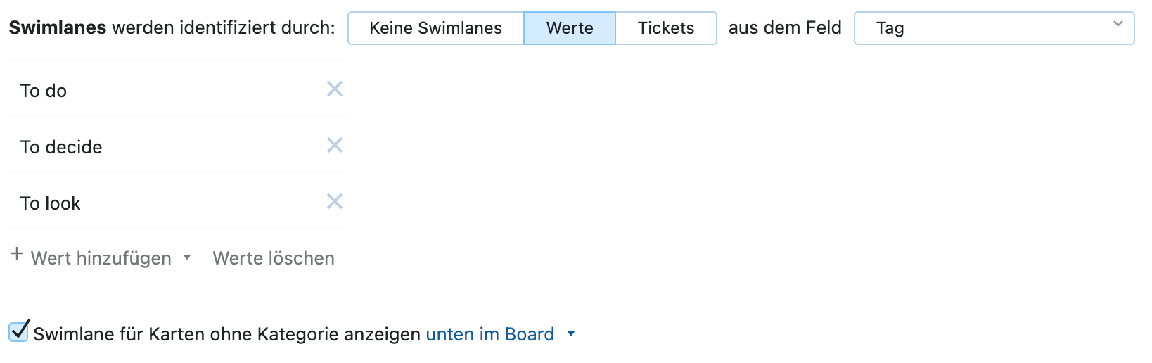 Swimlanes