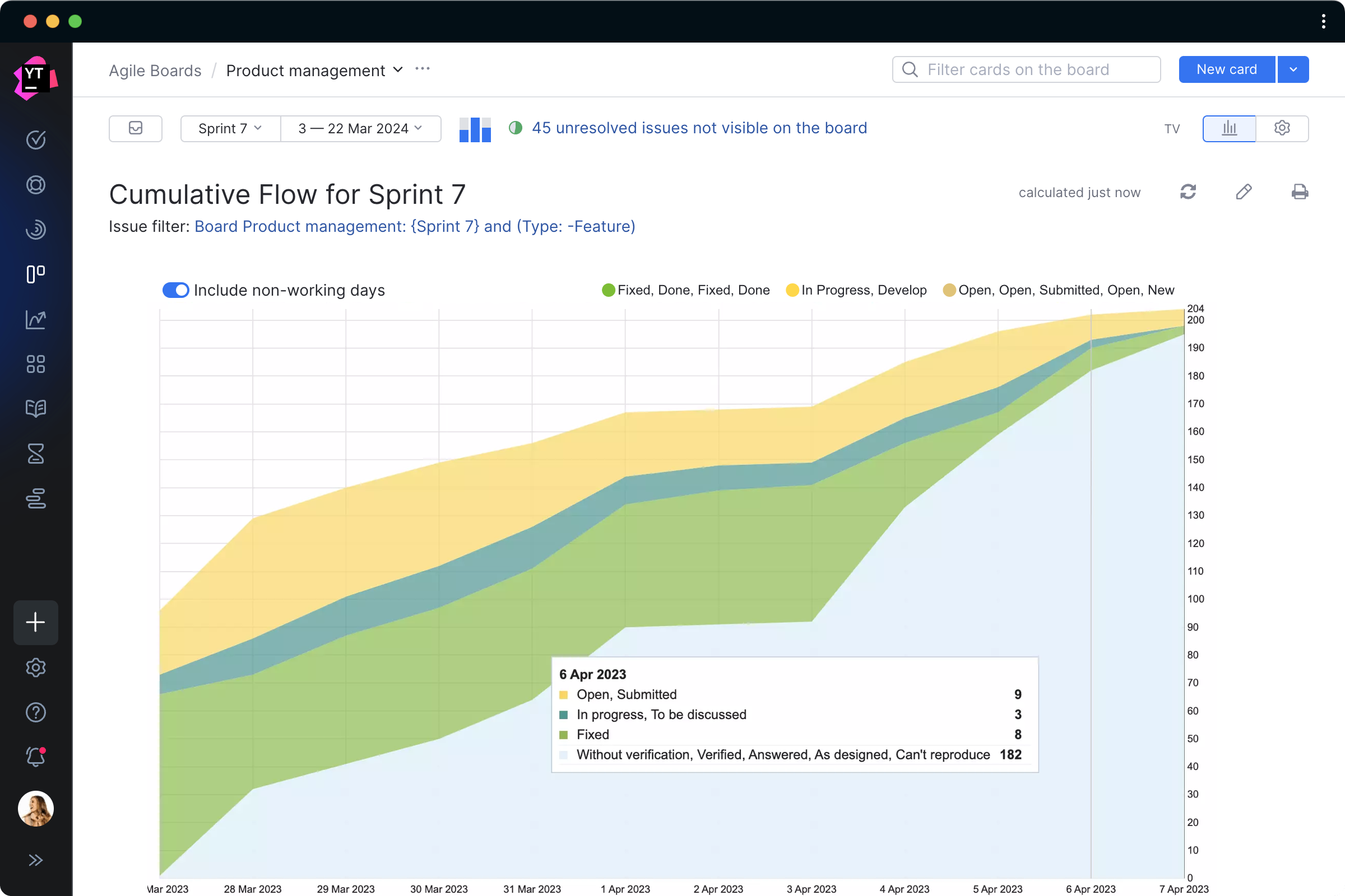 Plan and manage task execution with Agile boards