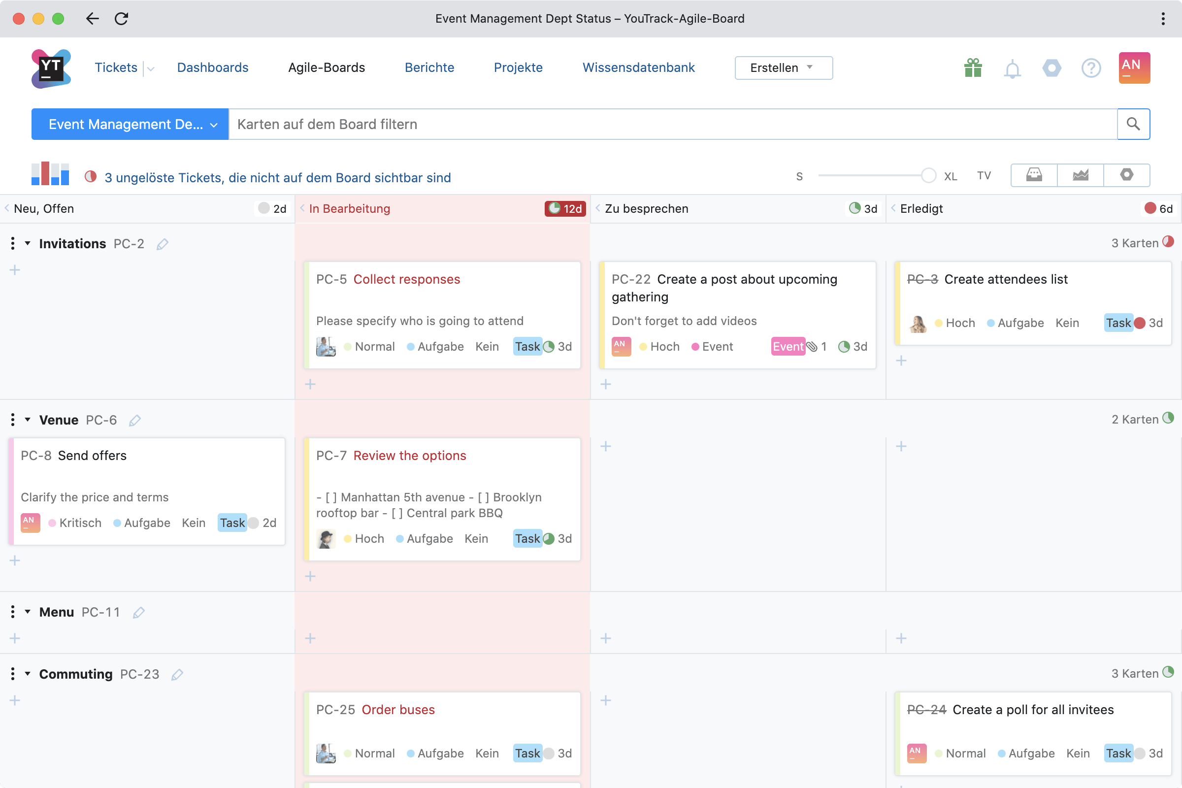 Kanban-Board