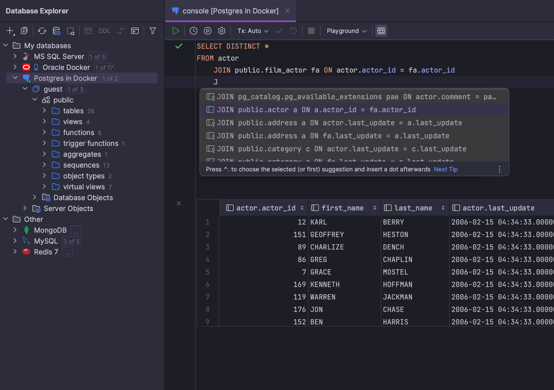 Datagrip 2016 3 – new database identity